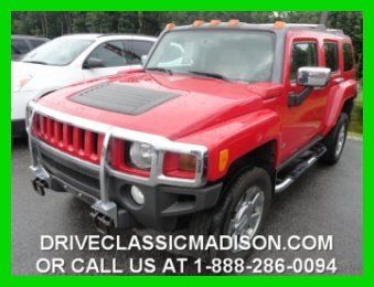 07 hummer h3x one owner sunroof leather chrome