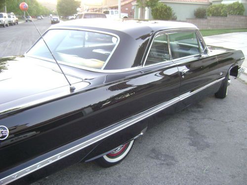 1963 impala show car frame off car in pristine cond mint real ss impala