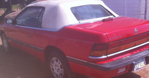 1993 chrysler lebaron base convertible 2-door 3.0l