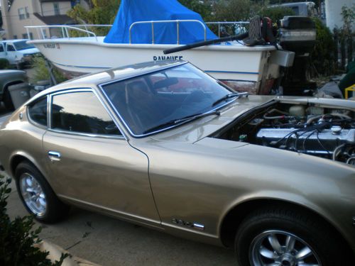 1978 datsun 280z gold orignal engine low miles garage kept with extras