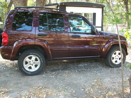 2004 jeep liberty limited sport utility 4-door 3.7l