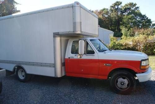 Ford f-350 box truck - uhaul