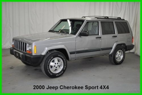 2000 jeep cherokee sport 4x4 no reserve