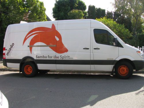 2008 dodge sprinter 3500 cargo van converted to a mobile retail store
