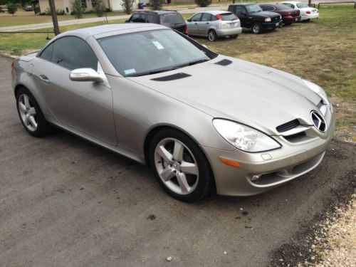 350 slk with very low miles