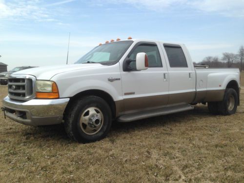 2003 ford f-350 four door dually king ranch loaded saddle leather very nice!