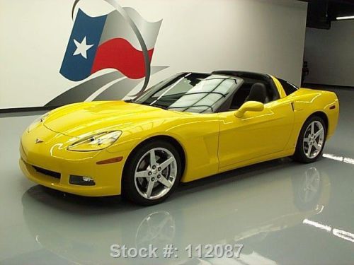 2006 chevy corvette automatic polished wheels 37k miles texas direct auto