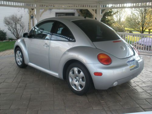 2002 vw volkswagen new beetle silver easy fix or repair automatic