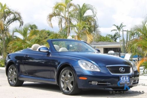 Only 42k miles - hard to find sc430 hardtop convertible - navigation - leather
