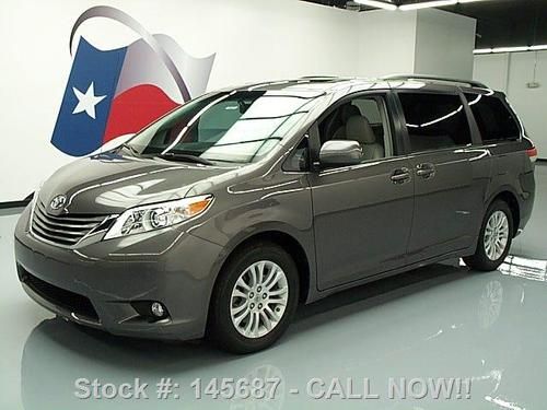 2011 toyota sienna xle 8-pass sunroof leather dvd 22k! texas direct auto