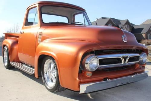 1955 ford f100 restored gorgeous custom hot 4 speed wow