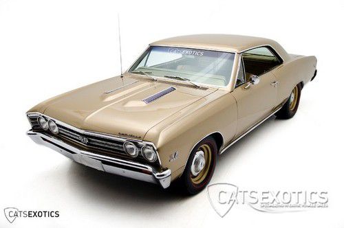 1967 chevrolet chevelle ss matching #s low miles top notch restoration