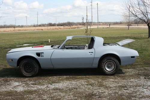 1979 trans am 10th anniversary limited edition project car