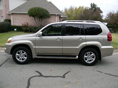 04 gx470 leather heated seats 3rd row sunroof tow pkg super clean