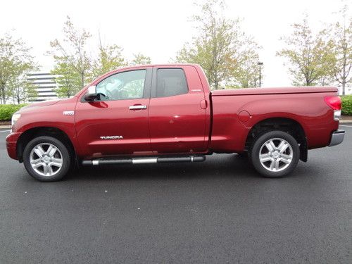 One owner 2007 toyota tundra double cab limited 25k miles..free shipping w/bin