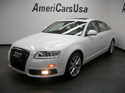2010 a6 premium plus navi led lights carfax certified gorgeous one florida owner