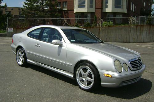 2000 mercedes clk430 coupe v8 automatic clean!! great car! no reserve!!