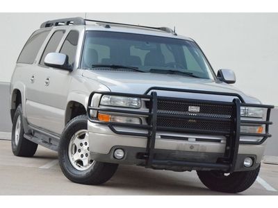 2004 chevy suburban z71 4x4 lthr s/roof tv/dvd htd seats hwy miles $599 ship