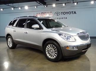 2010 silver cxl buick enclave! leather clean suv!!