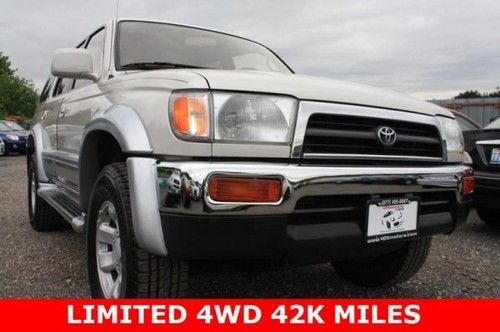 1997 toyota 4runner limited edition 1 owner 47k actual