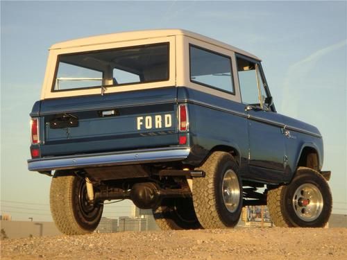 1974 ford bronco - rare uncut and fully restored