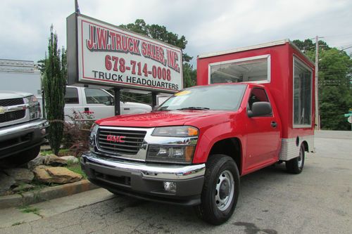 2008 gmc canyon ad truck, fire red