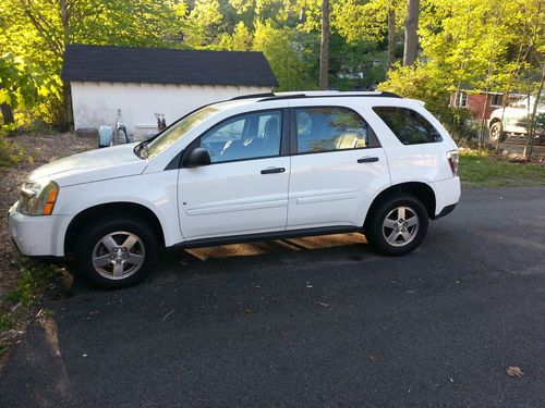 2008 chevrolet equinox ls sport utility 4-door 3.4l w/ tow packing &amp; hitch chevy
