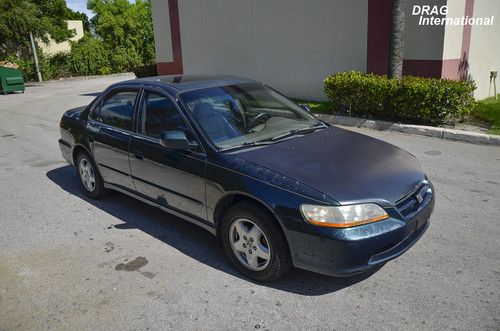 1999 honda accord sedan ex leather cold ac automatic clean title no accidents