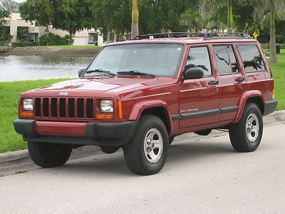 1999 00 01 jeep cherokee sport 4x4 non smoker accident free must sell no reserve