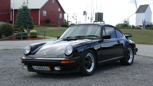 1983 porsche 911sc clean original car low reserve triple black