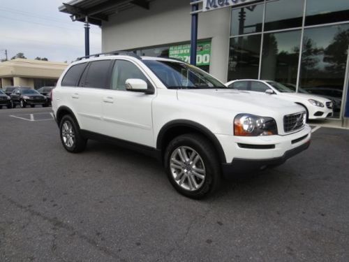 2010 volvo xc90 power glass moonroof/3rd row seat/leather seats/wood trim