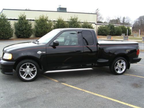 2000 ford f150 harley davidson black leather 5.4l v8 with extras rare no reserve