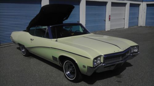 Sweet 1968 buick skylark convertible 48k miles &amp; original paint