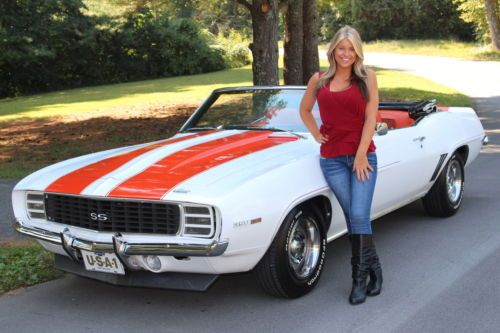 1969 chevy camaro z11 pace car covertible rs ps pdb super solid see video