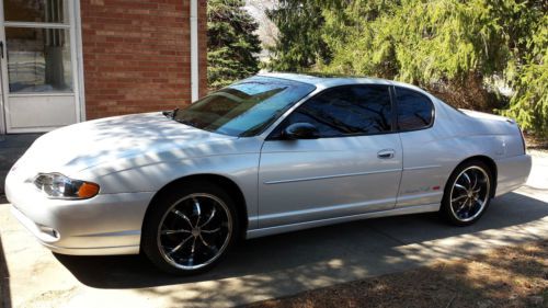 Chevrolet 2002 monte carlo ss 3.8l chevy coupe led lights 20&#039;&#039; rockstar rims