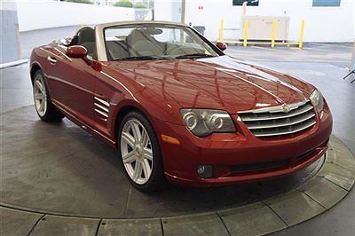2005 chrysler crossfire limited-super low miles-12k miles-clean carfax-one owner