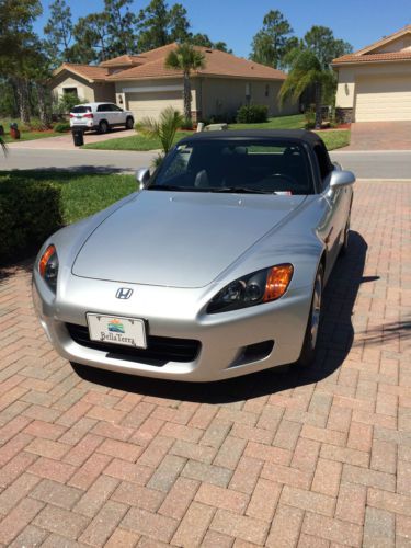 You are bidding on a low mileage 2002 honda s2000