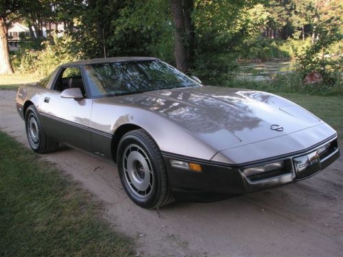 1984 chevrolet corvette 5.7 l crossfire injection four speed with rare overdrive