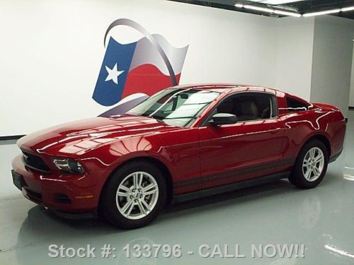2011 ford mustang v6 coupe auto alloy wheels 35k miles texas direct auto