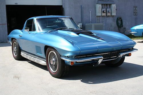 1967 corvette coupe numbers matching 427/390 vintage air tank sticker l@@k video