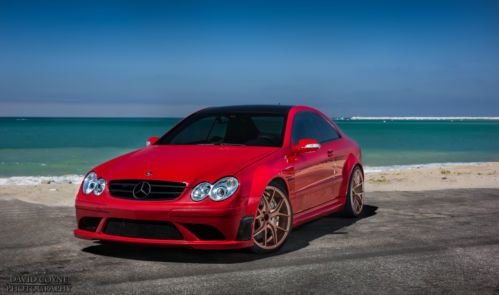 Clk63 amg black series, 1 of 8 in the us in mars red