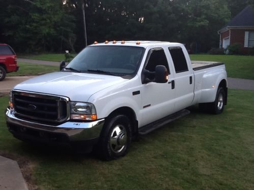 2004 ford f-350 lariat 6.0 l diesel dually good conditon low mileage
