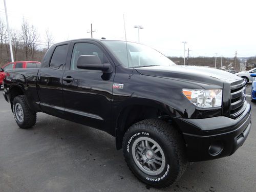 2012 tundra doublecab trd rock warrior 5.7l 4x4 1-owner toyota certified video