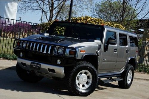 2008 hummer h2 tow package remote start back up camera rear heated seats