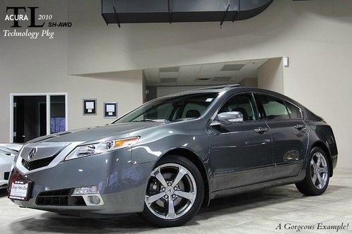 2010 acura tl sh-awd technology one owner! navigation xenons bluetooth audio wow