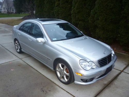 Mercedes benz c230 with amg sport package