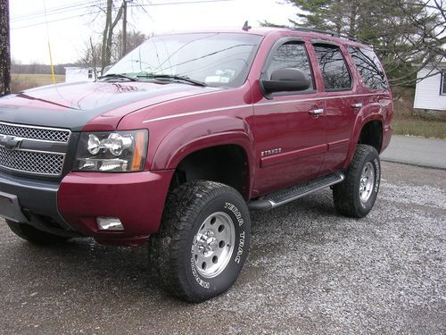 2007  chevy tahoe z71 ltz dvd heated leather seats bose lifted denali esclade