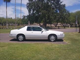 1995 cadillac eldorado 2 door --- 93k miles -- white - luxury - garage kept