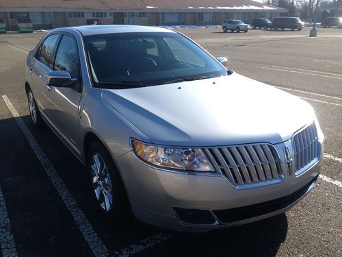 2011 lincoln mkz hybrid/ low miles/ no reserve/ moonroof/ leather/ warranty