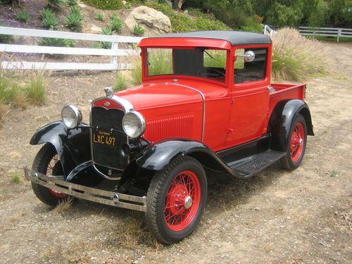 Restored 1931 ford model a pickup truck - 31 pick up
